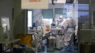 Krankenhaus in Lissabon - überlastet wegen vieler Covid-19-Fälle