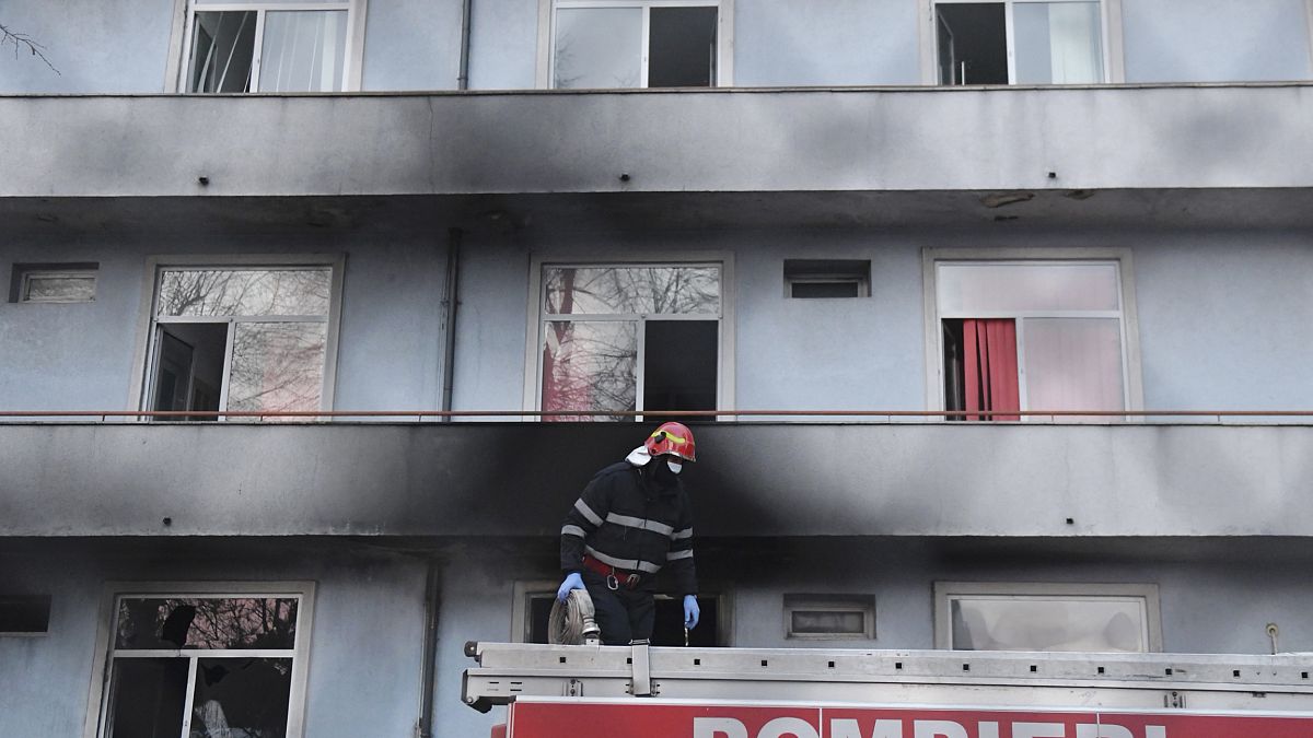 Пожар в больнице в Бухаресте: погибли четыре человека