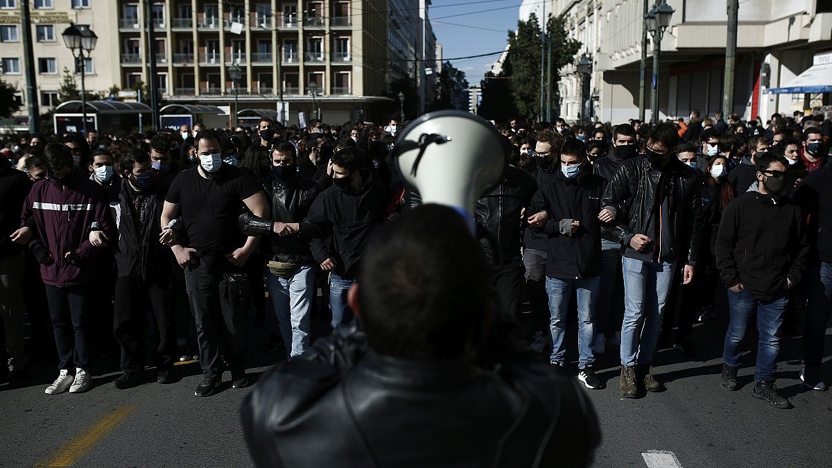 Φοιτητικό συλλαλητήριο στην Αθήνα (28/01/2021)