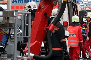 عکس آرشیوی از حادثه فروریزی ساختمانی در وین