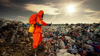 Trash mountains are being recycled into clothes in Russia