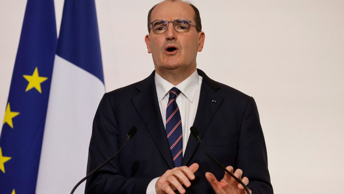Le Premier ministre français Jean Castex à Paris, le 7 janvier 2021
