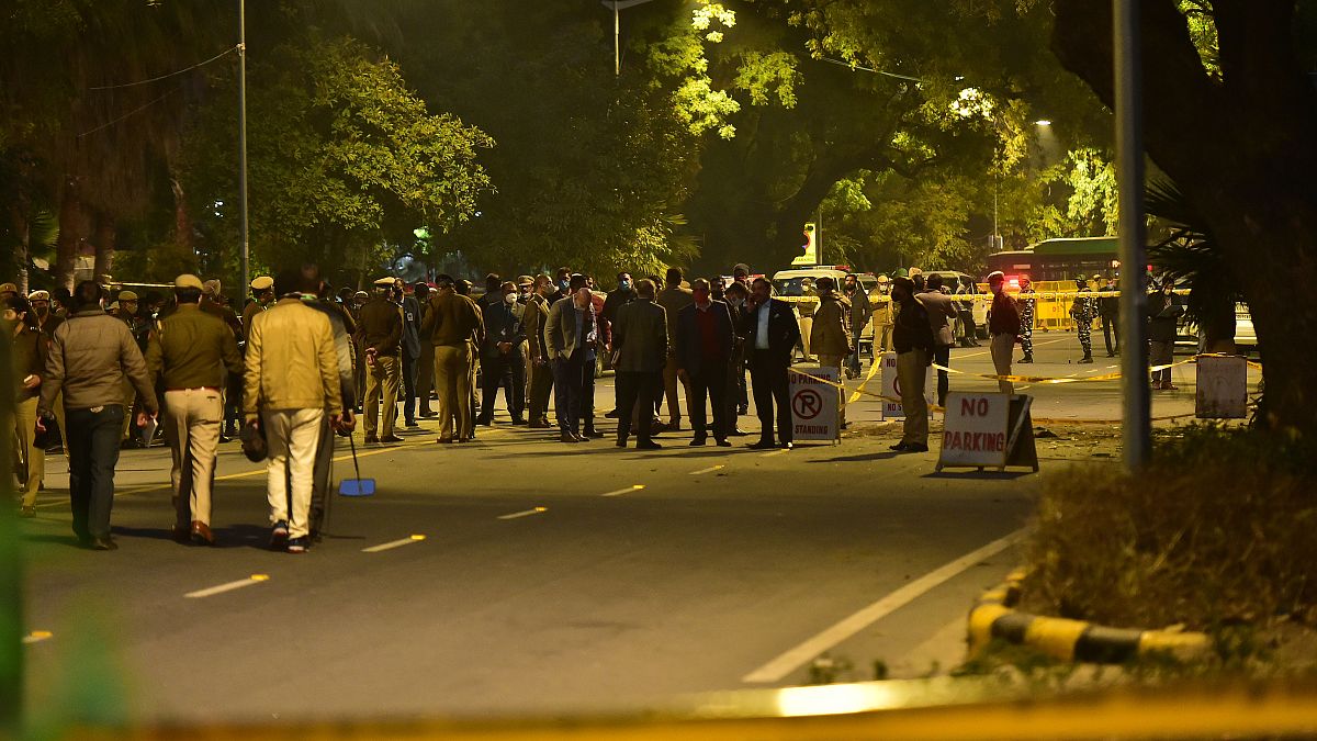 Hindistan'da İsrail'in Yeni Delhi Büyükelçiliği yakınında patlama meydana geldi.