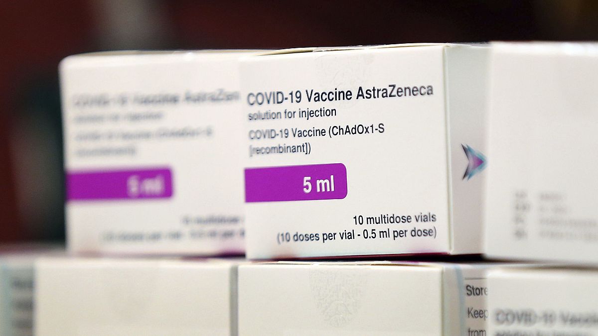 Doses of the AstraZeneca/Oxford University COVID-19 vaccine arrive at the Princess Royal Hospital in Haywards Heath, England on Jan 2, 2021.