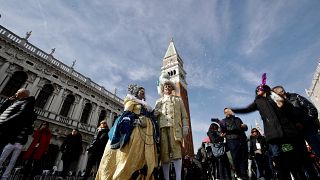 Venise, ville morte sans son carnaval cette année