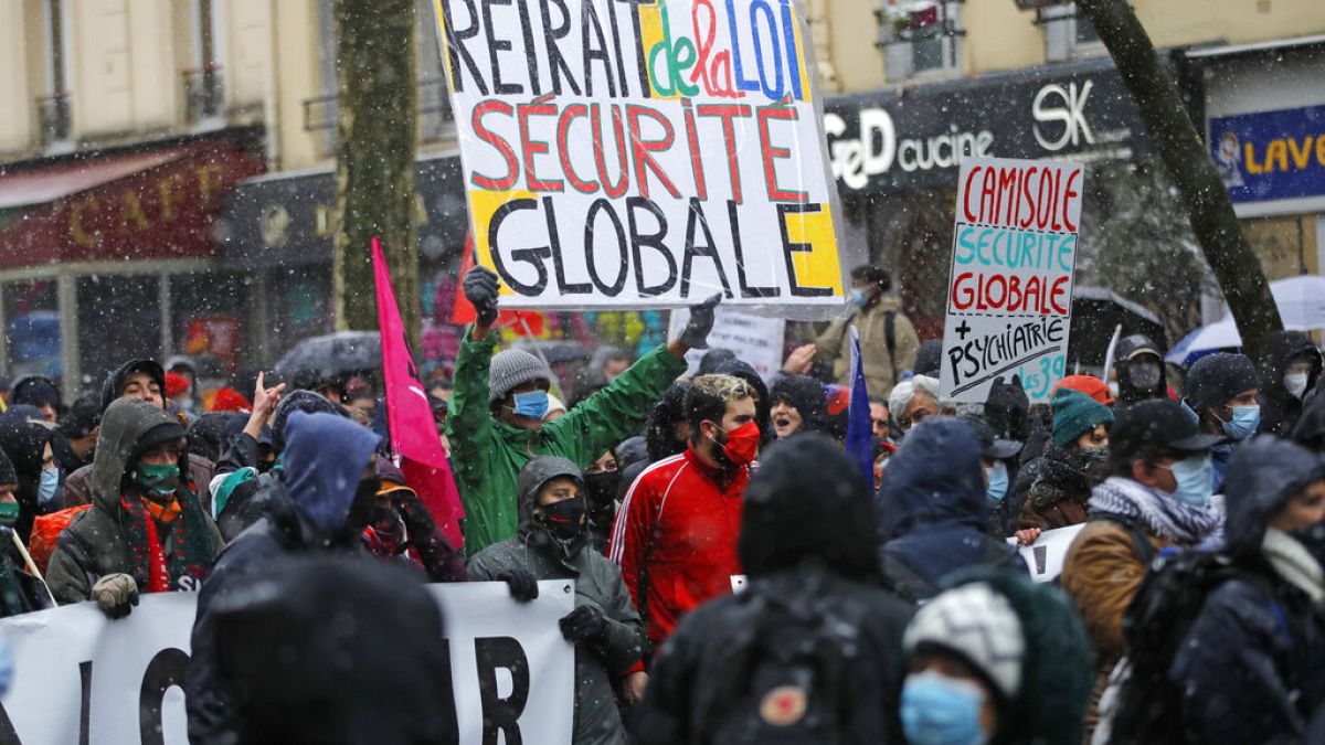 Γαλλία: Διαδηλώσεις κατά του νόμου για την ασφάλεια