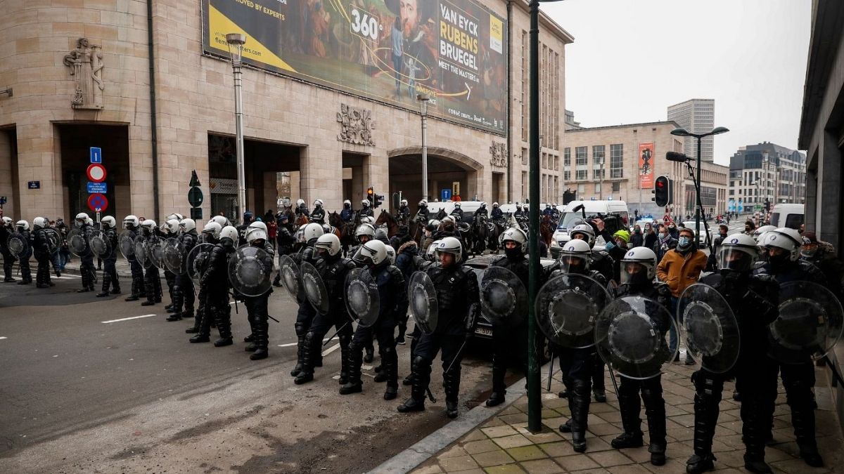 پلیس در بلژیک