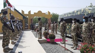 Nigeria's new army commander visits troops in Borno state