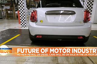 Car being built in the UK