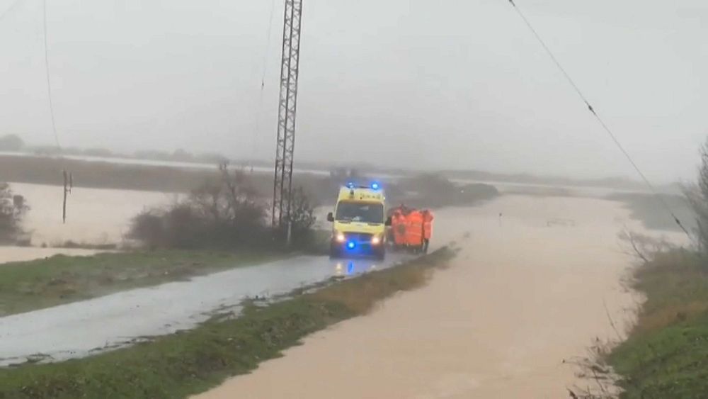 Terribles inundaciones en Alejandrópolis, Grecia | Euronews