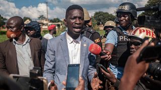 Uganda's Bobi Wine briefly arrested for protest 