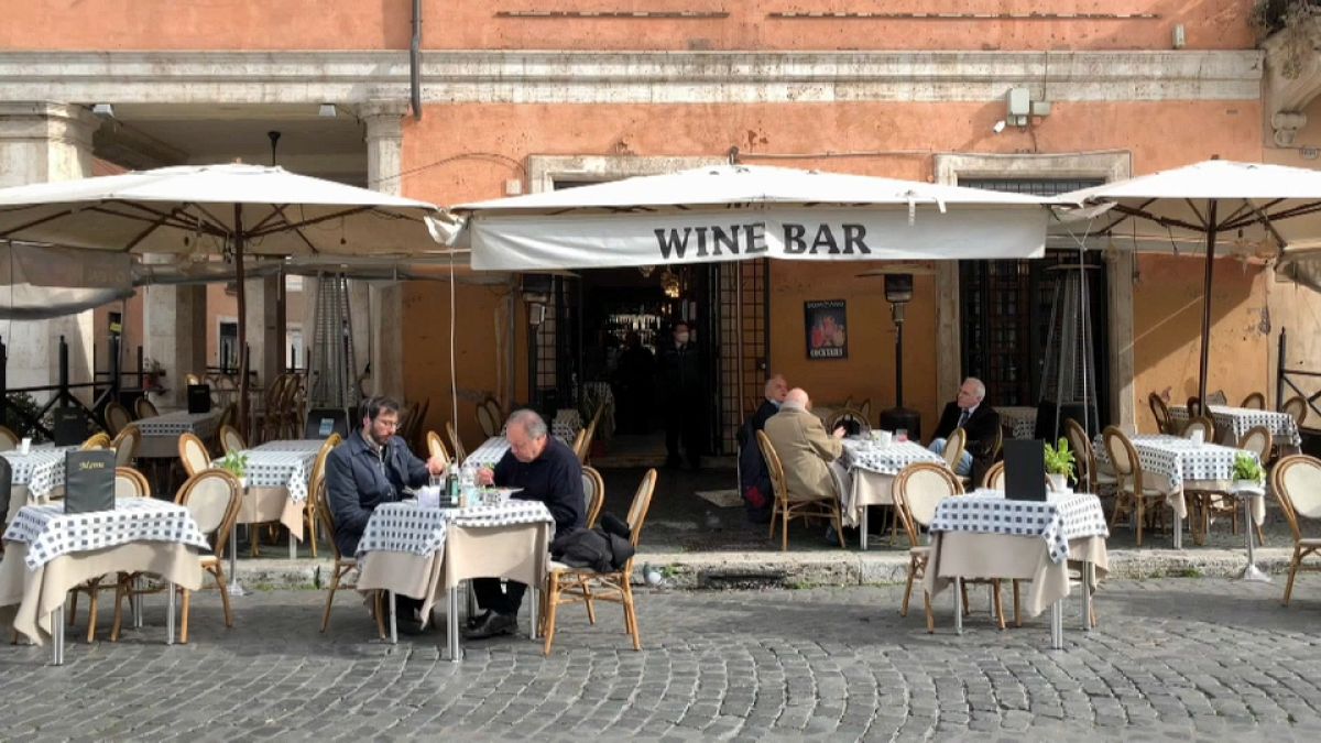 Il solo ristorante aperto nella storica Piazza Navona a Roma