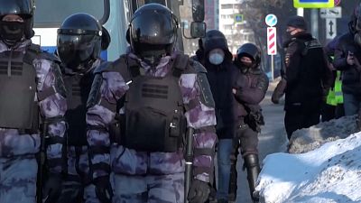 Russische Polizei greift hart gegen Nawalny-Anhänger durch