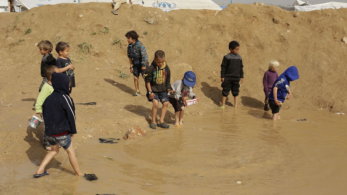 کودکان در اردوگاه الهول سوریه