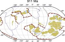 New study reconstructs shift of Earth's tectonic plates