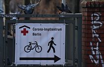 Hinweisplakat in Berlin