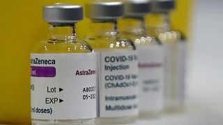 Viales con la vacuna contra la Covid-19 de la farmacéutica AstraZeneca/Oxford