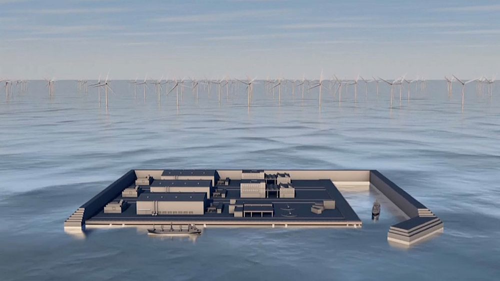 Denmark builds the world’s first energy island in the North Sea