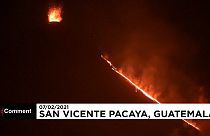 Guatemala em alerta devido ao vulcão Pacaya