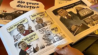 Le caricaturiste angolais Sergio Piçarra, prix de la liberté d'expression