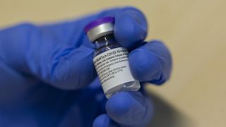 Pfizer-BioNtech vakcina a Somogy Megyei Kaposi Mór Oktató Kórházban 2021. február 6-án