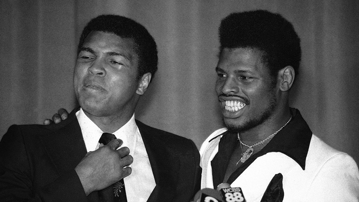 Gegner, die sich respektierten: Muhammad Ali und Leon Spinks im Jahr 1978