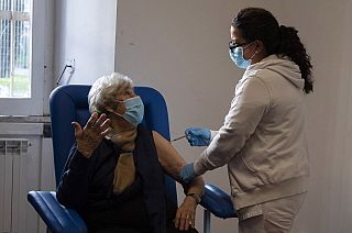 Vacinação em Roma (Itália)