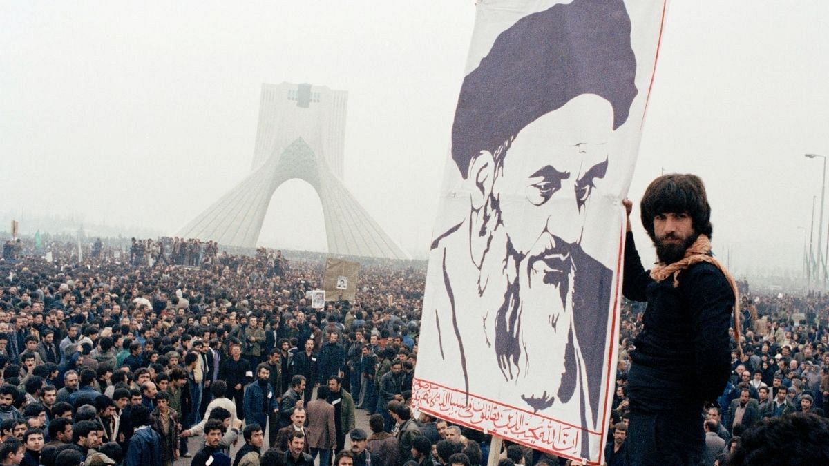 یکی از تظاهرات منتهی به انقلاب سال ۱۳۵۷ در ایران