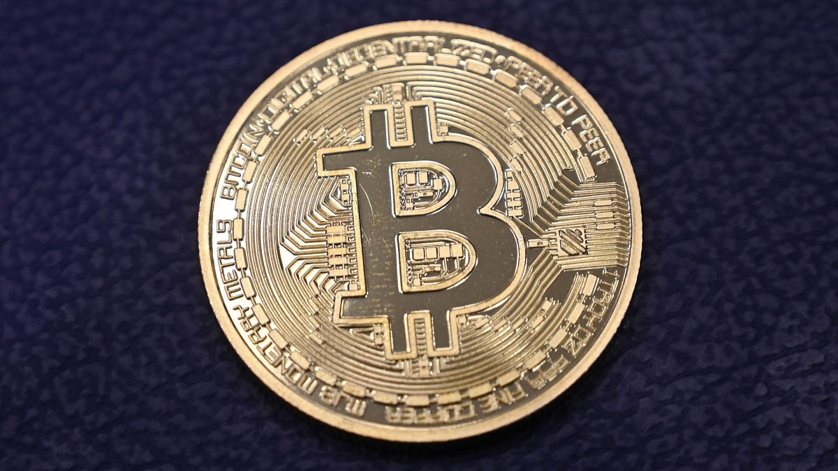 Photo d'illustration : représentation physique d'un bitcoin 