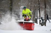 Una ola de frío cubre de nieve el norte de Europa