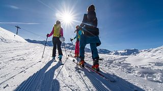  A 'special kind of atmosphere' in French ski resorts during lockdown 