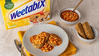 Weetabix and Heinz baked beans