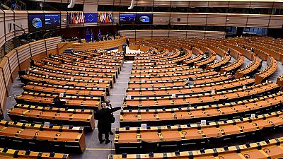 EU parliament in Brussels