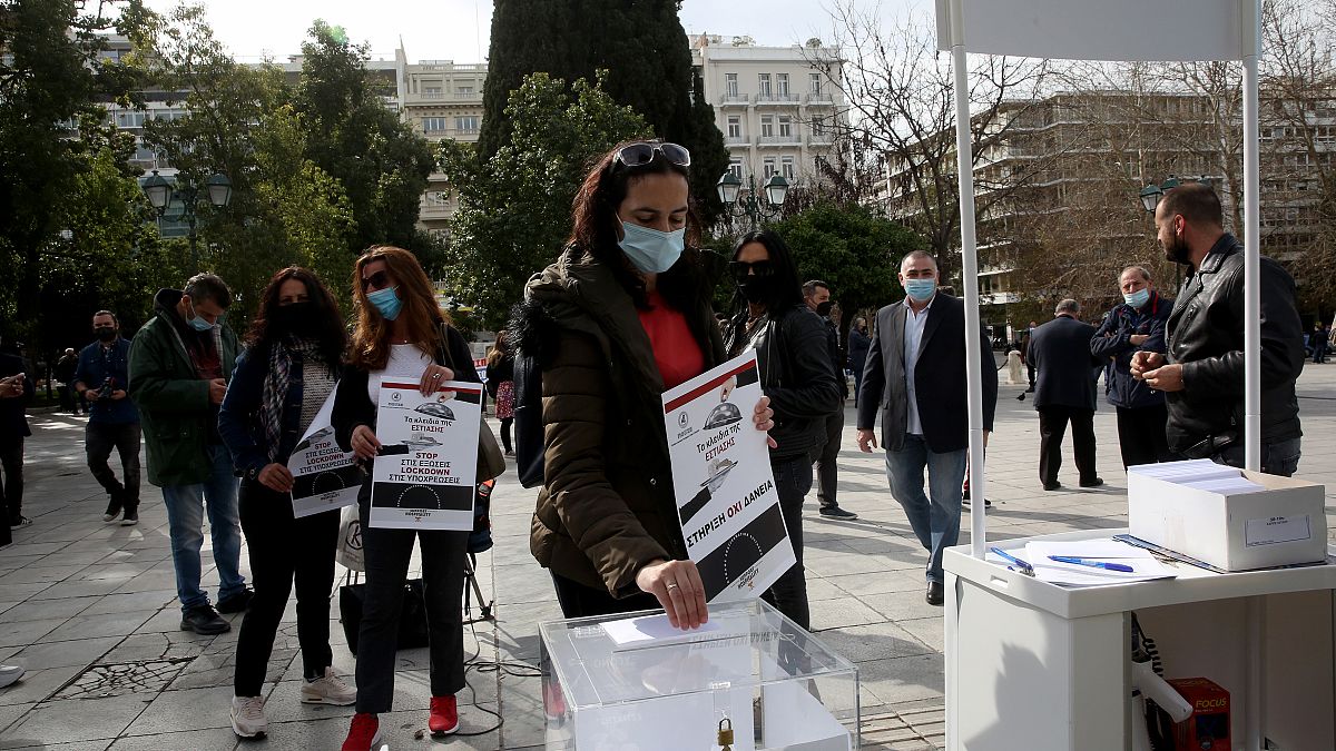 I ristoratori greci chiedono al governo la cancellazione dei debiti