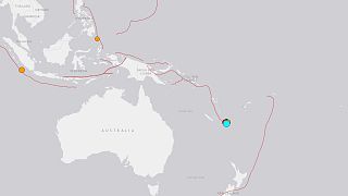 Güney Pasifik'te 7,7 büyüklüğünde deprem