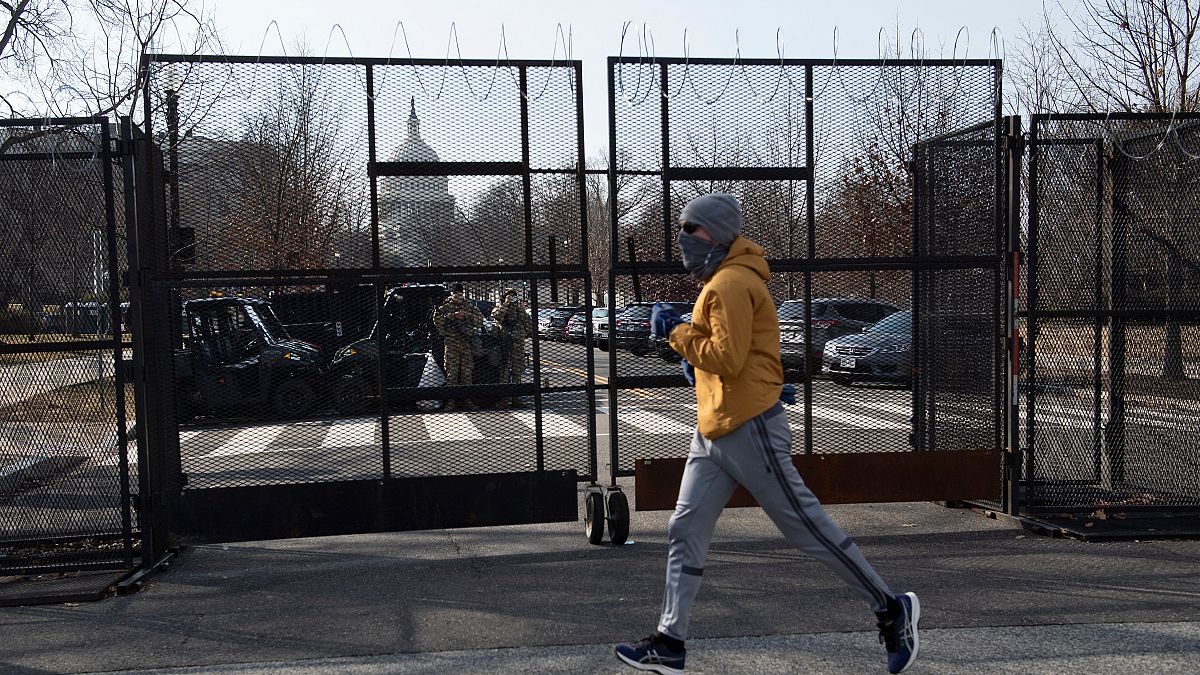 Sicherheitsvorkehrungen in Washington DC