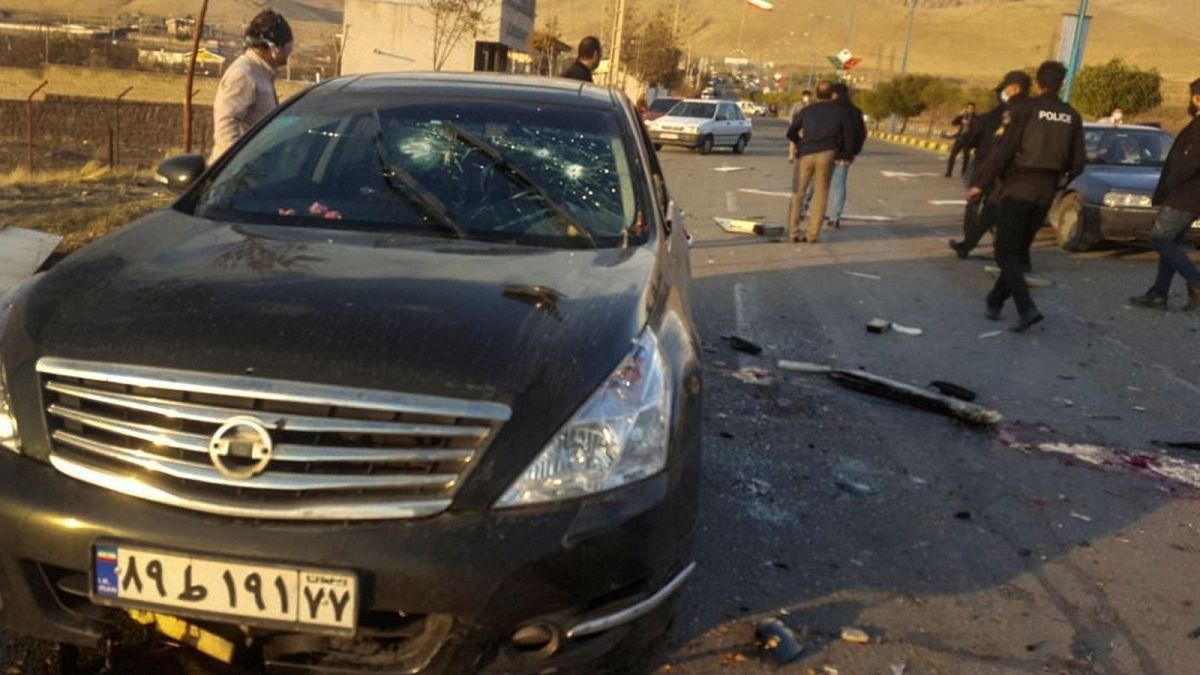 خودرو محسن فخری‌زاده پس از ترور