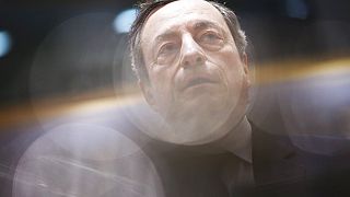 European Central Bank President Mario Draghi arrives to a meeting of Eurogroup Finance Ministers at the European Council headquarters in Brussels, Monday, Feb. 11, 2019