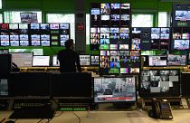 Euronews kanalının Lyon'daki merkezi