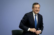 Former President of the European Central Bank Mario Draghi, Thursday, Oct. 24, 2019.