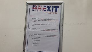 Post Brexit bureaucracy bites British store in Brussels