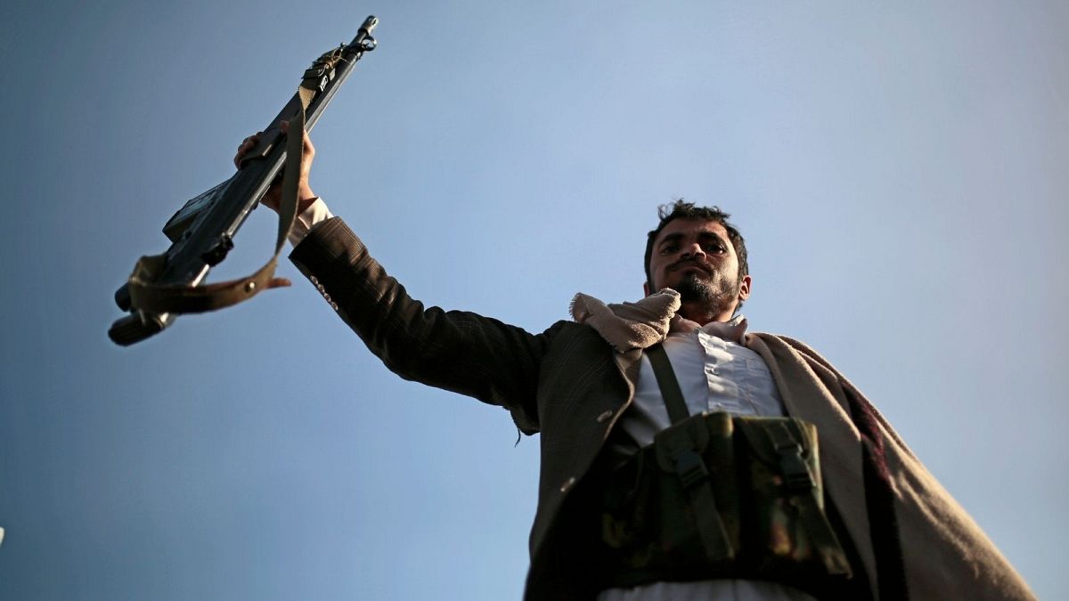 یک عضو جنبش انصارالله در یمن