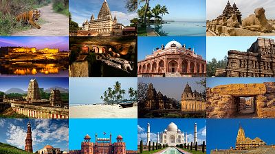 The destinations have been chosen to capture the cultural and geographical richness of India.