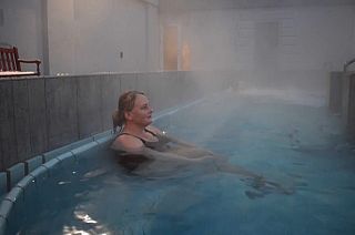 Thermalbad in Island