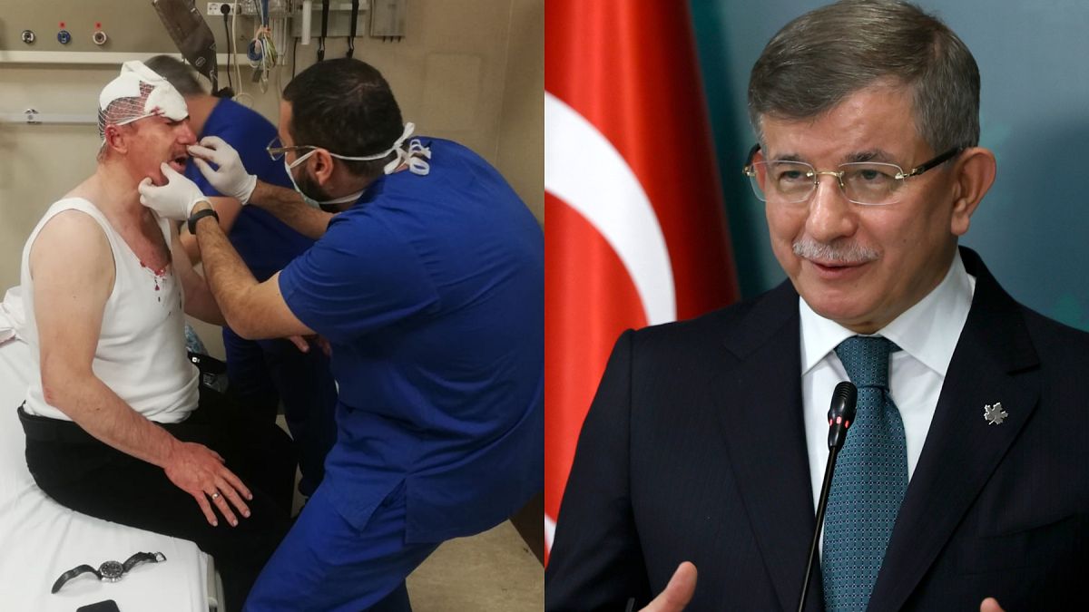 Gelecek Partisi Genel Başkanı Ahmet Davutoğlu, Gelecek Partisi Başkan Yardımcısı Selçuk Özdağ