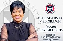 Demokratik Kongolu Debora Kayembe, Edinburgh Üniversitesi rektörü seçildi.