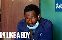 Motoana Tlali, former Lesotho miner, died of pneumonia at 68 few weeks after the recording of this video