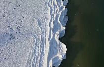 La ola de frío que azota Europa dibuja paisajes árticos en Polonia y alpinos en Grecia