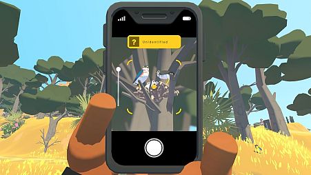Screenshot of the video game called Alba: a wildlife adventure