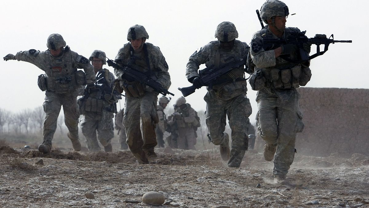 Afganistan'da görev yapan Amerikan askerleri